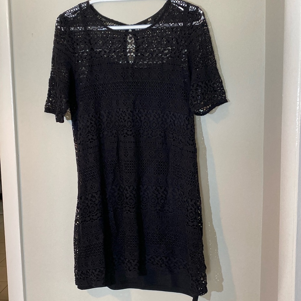 H&M Black Lace dress